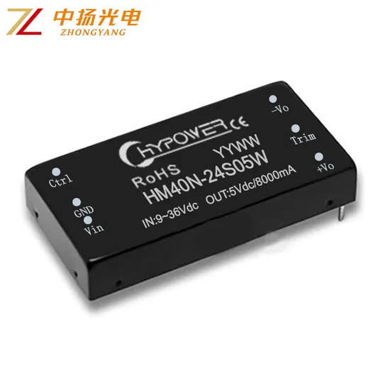 Industrial Control/Automotive Electronics/ Test Equipment 15W 30W 40W 50W 60W DC DC Power Module 